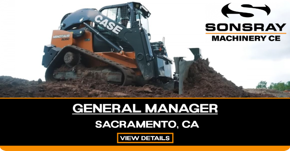 General Manager Sonsray Machinery in Sacramento, CA Construction