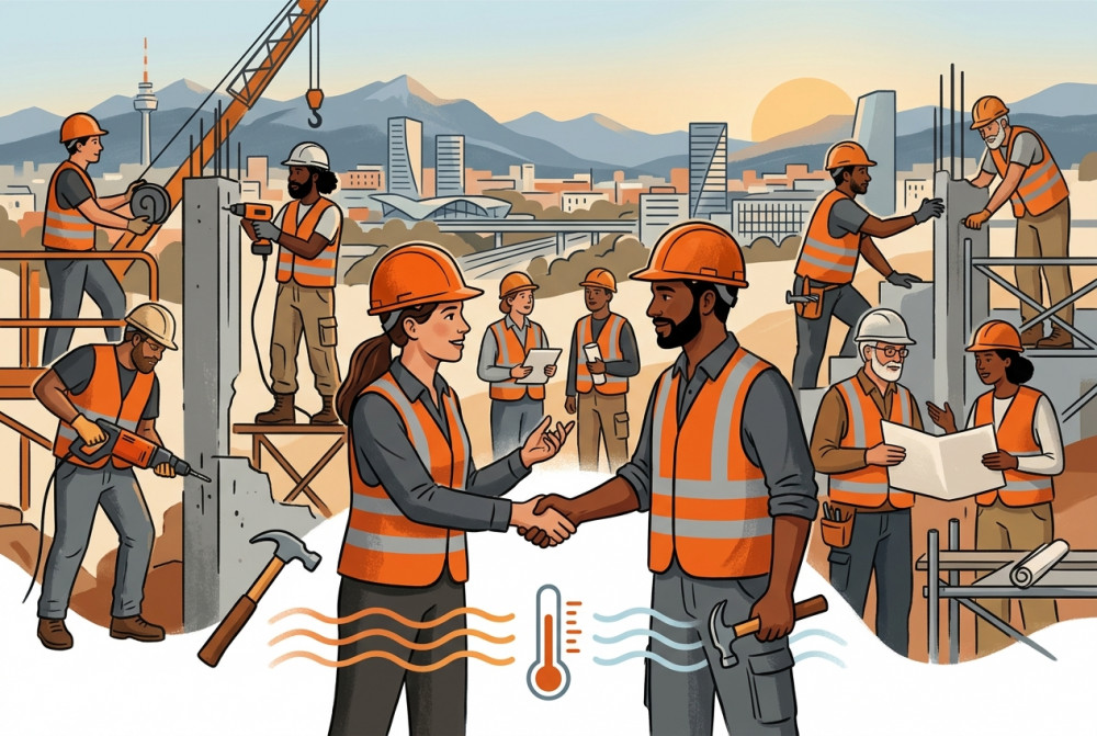 Hitze auf der Baustelle: Ab wie viel Grad gibt es in der Schweiz 2026 