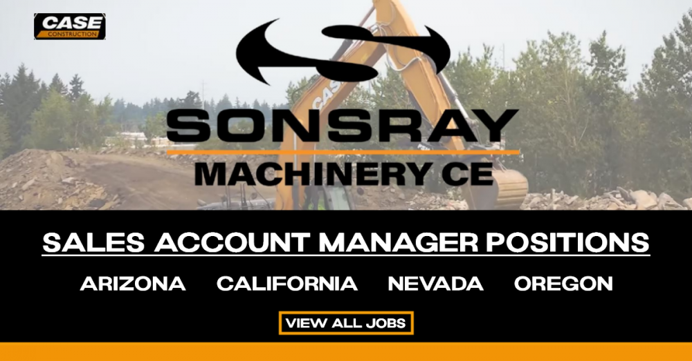 Sonsray Machinery Sales Positions Construction Equipment
