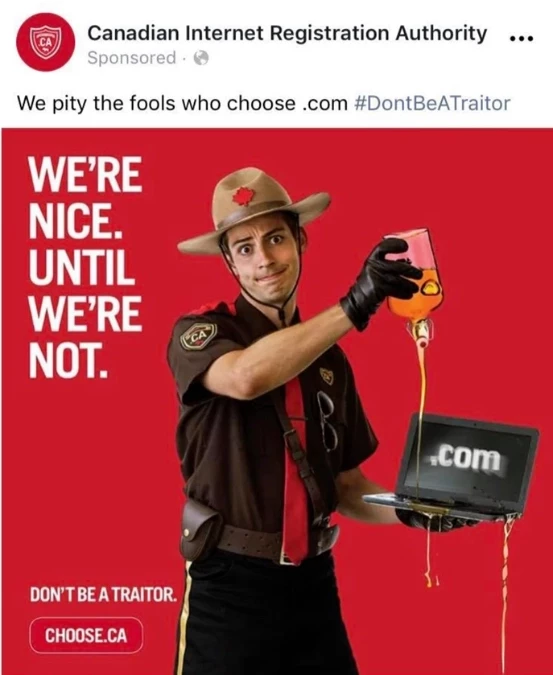 sponsored (paid-for) post and how one unique hashtag has generated excellent engagement alongside humorous phrasing and graphics.