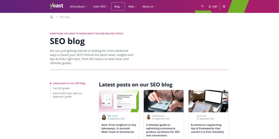 Yoast SEO Blog