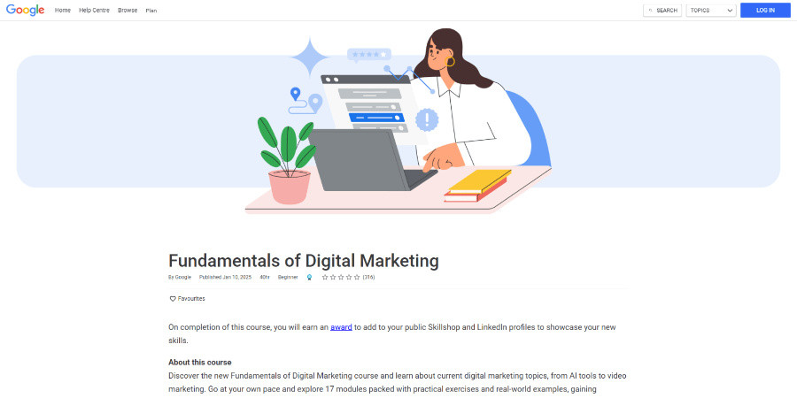 Google Fundamentals of Digital Marketing