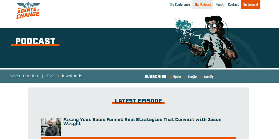 Agents of Change podcast