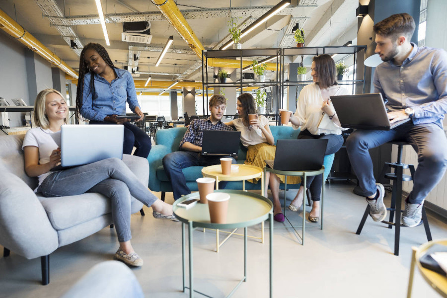 digital marketers working for an agency