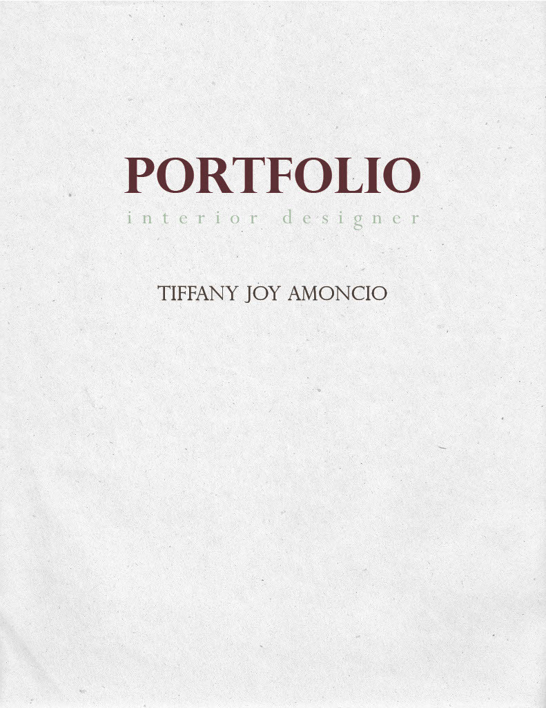 Portfolio cover