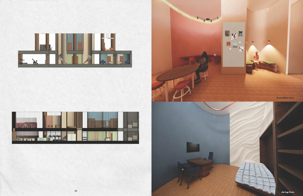Workplace Project: Summer Fridays Section & Renders