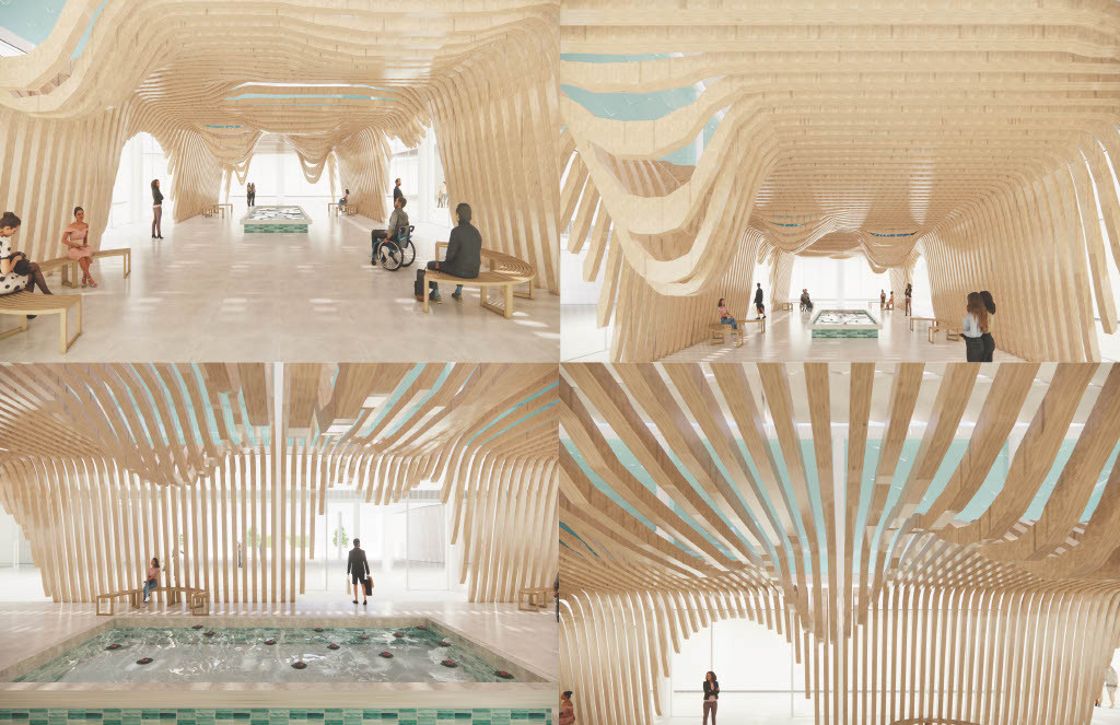 Commercial Project: Pavilion Renders