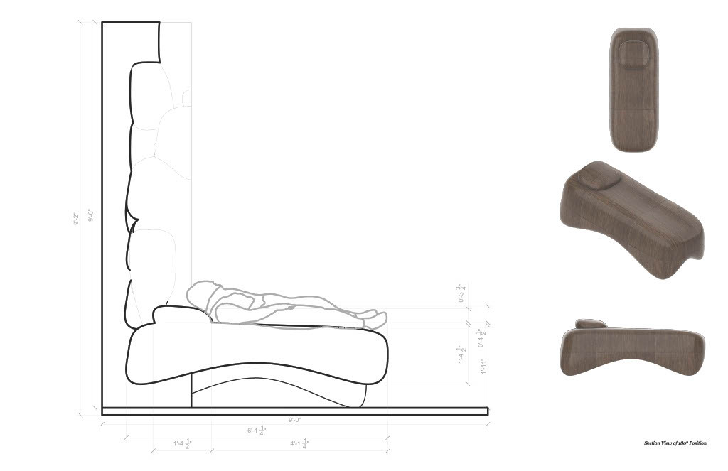 Embraced Sofa 180° Section