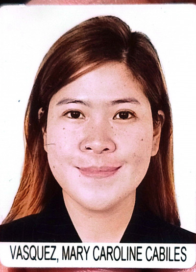 MARY CAROLINE VASQUEZ