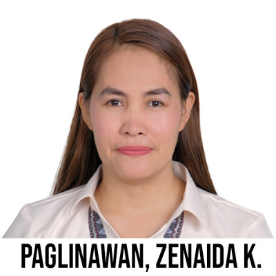 ZENAIDA PAGLINAWAN