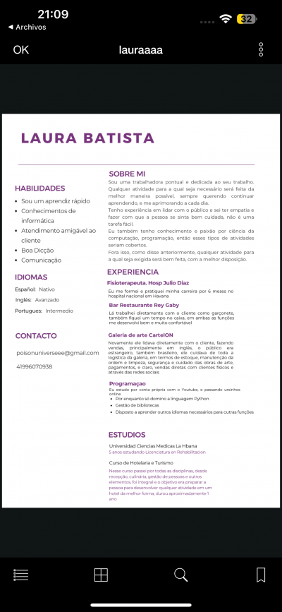 Laura Batista Alayo Alayo